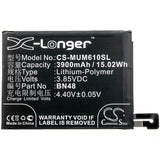 New 3900mAh Battery for Xiaomi M1806E7TC,M1806E7TE,M1806E7TG,M1806E7TH,MZB6876IN,MZB6877IN,MZB6878IN,MZB6879IN,MZB6880IN,MZB6881IN,MZB6882IN,MZB6883IN,Note 6 Pro Dual SIM,Note 6 Pro Global; P/N:BN48