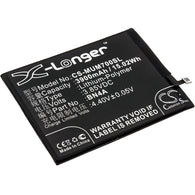 Xiaomi M1901F7C,M1901F7E,M1901F7G,M1901F7H,MZB7263IN,MZB7411IN,Redmi Note 7; P/N:BN4A Battery