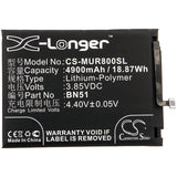 New 4900mAh Battery for Redmi 8,8A,M1908C3IC,M1908C3IE,M1908C3IG,M1908C3IH,M1908C3KC,M1908C3KE,M1908C3KG,MZB8254IN,MZB8255IN,MZB8256IN,MZB8257IN,MZB8298IN,MZB8299IN,MZB8369IN,MZB8457IN,MZB8458IN