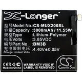 New 3000mAh Battery for Xiaomi M1803D5XA,M1803D5XC,M1803D5XE,M1803D5XT,MDE5,Mi Mix 2S,Mi Mix 2S Premium Edition Glob,Mi Mix 2S Premium Edition Glob,Mi Mix 2S Standard Edition Glo; P/N:BM3B