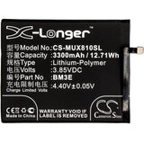 New 3300mAh Battery for Xiaomi Dipper,M1803E1A,M1803E1C,M1803E1T,M1808D,Mi 8,Mi 8 Dual SIM TD-LTE,Mi 8 Premium Edition,Mi 8 Premium Edition Dual SIM; P/N:BM3E