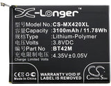 Battery for Meizu M1 Metal,  Blue Charm Metal