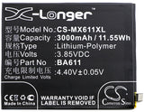 New 3000mAh Battery for Meilan 5,M5