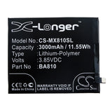 New 3000mAh Battery for MeiZu M810H,M8C; P/N:BA810