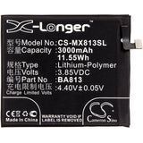 New 3000mAh Battery for MeiZu M813Q,V8 Pro,V8 Pro Dual SIM,V8 Pro Dual SIM TD-LTE; P/N:BA813