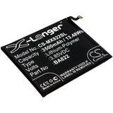 MeiZu M1822,M822H,M822Q,Note 8; P/N:BA822 Battery