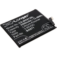 Meizu  16S,16S Pro,M1973,M971H,M973Q; P/N: BA971 Battery