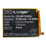 New 2750mAh Battery for Motorola  Moto E6 Play,XT2029-1; P/N: KS40