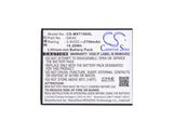 Battery for Motorola Moto G4 Play, Moto E4,Part Number:GK40
