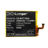 New 3350mAh Battery for Motorola Moto Z4,XT1980-3; P/N:KZ40