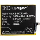 New 3800mAh Battery for Motorola G8Play,MotoOneMacro,OneMacroDualSIM,XT2015-2,XT2016-1,XT2016-2; P/N:KG40