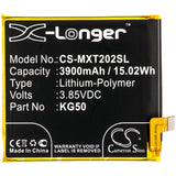 New 3900mAh Battery for Motorola  Moto One Hyper,XT2027,XT2027-1,XT2027-2,XT2027-3; P/N: KG50