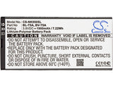 1900 mAh Battery for Microsoft RM-1127, Lumia 550,  Lumia 730