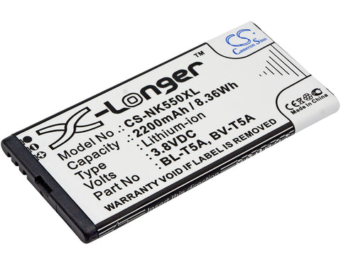 2200 mAh Battery for Microsoft RM-1127, Lumia 550,  Lumia 730