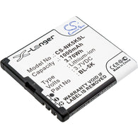 1000mAh Battery for Dr.Tech IP-88,Explay Q232, Q233,Fly IQ4405,Nokia N85, N86, C7, C7-00, X7, X7-00, 701, T7