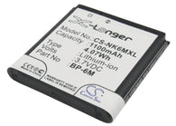Nokia 3250,3250 XpressMusic,6151,6233,6234,6280,6288,9300,9300i,N73,N73 Music Edition,N77,N93; P/N:BP-6M Battery