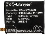 New 2900mAh Battery for Nokia 5 Dual SIM,5 Dual SIM TD-LTE,5 Dual SIM TD-LTE LATAM,5 Premium Edition Dual SIM,5 Premium Edition Dual SIM Glo,HMD Heart,Nokia 5,TA-1044; P/N:HE321,HE336