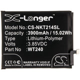 New 3900mAh Battery for Nokia  2.3,2.3 LTE,TA-1214; P/N: WT240