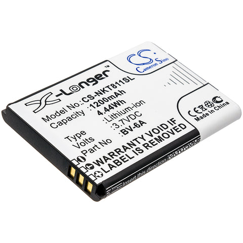 Nokia 8110 4G,TA-1048,TA-1059; P/N:BV-6A Battery