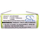 New 2000mAh Battery for Oral-B Triumph 4000