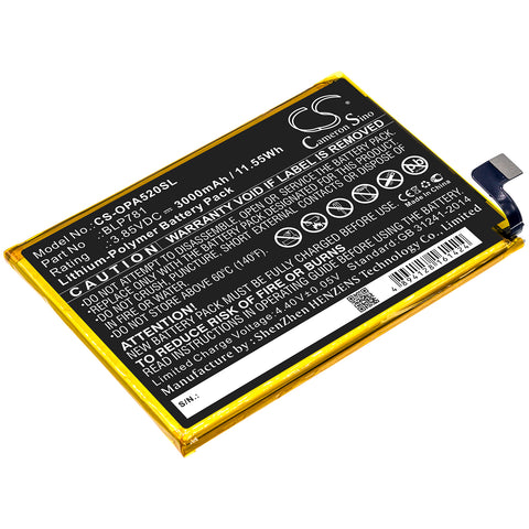 OPPO A52,CPH2061; P/N:BLP781 Battery
