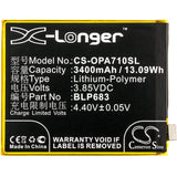 New 3400mAh Battery for OPPO A7x,A7x Dual SIM,PBBM00; P/N:BLP683