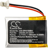 New 150mAh Battery for Opticon H15,H-15a,H-15AJ,H-15b,H-25,H-25 1D,H-25 2D,PX25,PX35; P/N:D8296-26-02041