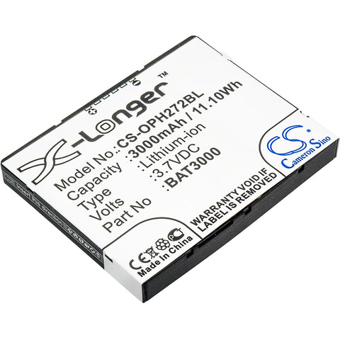 Opticon H-27,H-27 1D,H-27 2D; P/N:BAT3000,T65114B00028 Battery