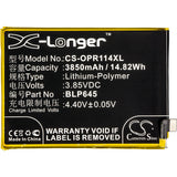 New 3850mAh Battery for OPPO CPH1721,R11s Plus,R11s Plus Dual SIM,R11s Plus Dual SIM TD-LTE; P/N:BLP645