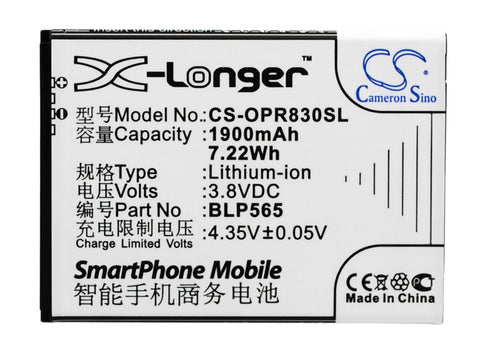 OPPO R830, R831T, R831S, R2017, R830S, Neo 4G, R2010, Neo 5, R2001, R831