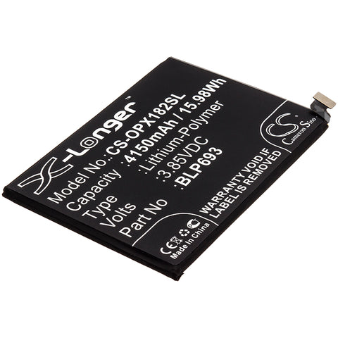OPPO Realme 3,RMX1821,RMX1825; P/N:BLP693 Battery