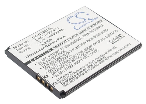 Alcatel OT-979, One Touch 979, OT-155, One Touch 155, OT-I808, OT-I813, OT-I813D, One Touch 808, A382G, One Touch Tribe