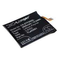 Alcatel 3,3L,5,One Touch 3 Dual Sim,OT-5034,OT5052D,OT-5086D; P/N:TLp029D1 Battery