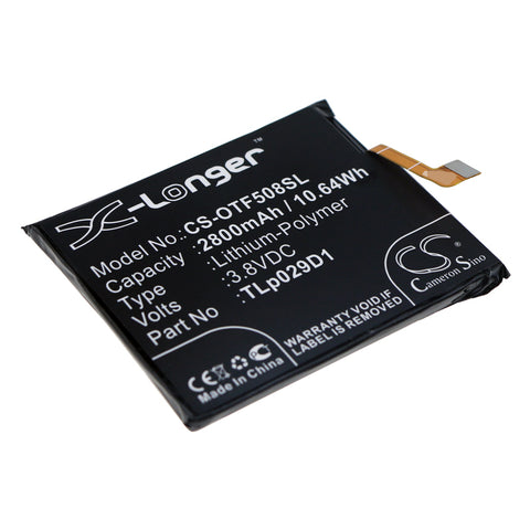 Alcatel 3,3L,5,One Touch 3 Dual Sim,OT-5034,OT5052D,OT-5086D; P/N:TLp029D1 Battery