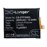 New 2800mAh Battery for Alcatel 3,3L,5,One Touch 3 Dual Sim,OT-5034,OT5052D,OT-5086D; P/N:TLp029D1