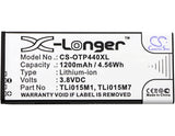 Battery for Alcatel One Touch Pixi 4 4.0,  OT-4034,  OT-4034D