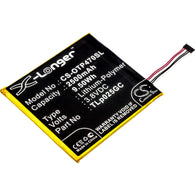 Alcatel One Touch Pixi 4 7.0,One Touch Pixi 4 7.0 3G,One Touch Pixi 4 7.0 4G,OT-8063,OT-9003A,OT-9003X; P/N:TLp025GC Battery