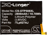 New 2800mAh Battery for Alcatel 5085D,5085G,A5,A5 LED,A5 LED Dual LTE,A5 LED Dual Sim,A5 LED LTE,A50,A50 LTE,One Touch A5,OT-5085C,OT-5085D,OT-5085G,OT-5085N,OT-5085Y,OT-6058,Pulsemix