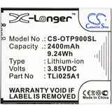 New 2400mAh Battery for Alcatel One Touch Pixi 4 6",One Touch Pixi 4 6.0 LTE,OT-9001A,OT-9001X; P/N:TLi025A1