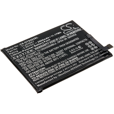 Alcatel  1S,OT-5024D; P/N: TLp030K7 Battery