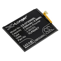 Alcatel 1X,1X Dual SIM,1X Dual SIM LTE,1X LTE,5059J,5059T,5059X,TCL AU5A Plus; P/N:TLP024C7 Battery