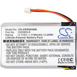 New 1150mAh Battery for Infant Optics DXR-8; P/N:DXR8RLB
