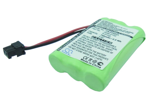 GP GP60AAAH3BMS, Panasonic KX-TC1210, KX-TC1220, KX-TC1230, P-P102, Radio Shack 23-961, 43-3529, 43-3538, 43-3553