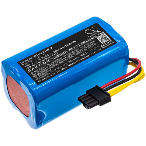 Proscenic Cocoa Smart 780T,Cocoa Smart 790T,Summer P1s,Summer P2s; P/N:VR1717 Battery