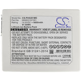 New 6600mAh Battery for Philips Defibrillateur,Heartstart XL Plus,HeartStart XL+,Moniteur,Philips Defibrillator Hearstar; P/N:989803167281,M6479,M6479-O,SE02211,SE-02211