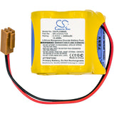 New 2400mAh Battery for GE A06B-6114-K504,A98L-0031-0025,BR-2/3A4F,BR2/3AGCT4A,BR-2/3AGCT4A