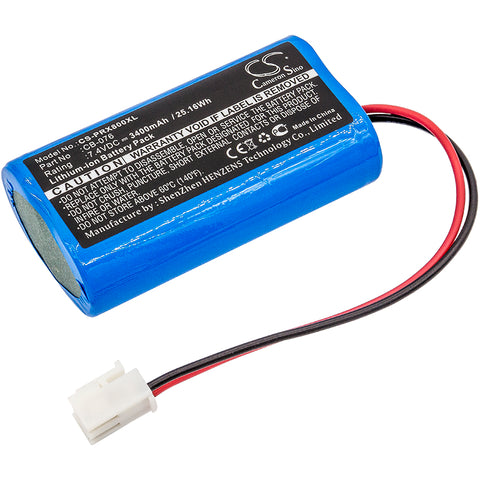 Equipment Battery for Promax 8 Premium, 8 Premium CATV Analyser (3400mAh)