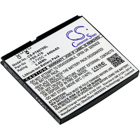 Pantech P6070,Vybe; P/N:PBR-47B Battery