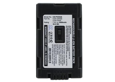 Panasonic AG-DVC62, NV-MX500, NV-MX350, NV-GX7, NV-DS30A, NV-DS29, AG-DVC60E, AG-DVX100AP, NV-MX350B, AG-HVX200P