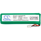 New 200mAh Battery for Revolabs 01-EXEMICEX-BLK-11,02-DSKSYS-D,05-TBLMICEX-DR-11,05-TBLMICEX-OM-11,06-XLRMIC-BLK-11,Solo,SoloExecutive,SoloField,xTag; P/N:07-SOLOMICBATTERY,VM9158
